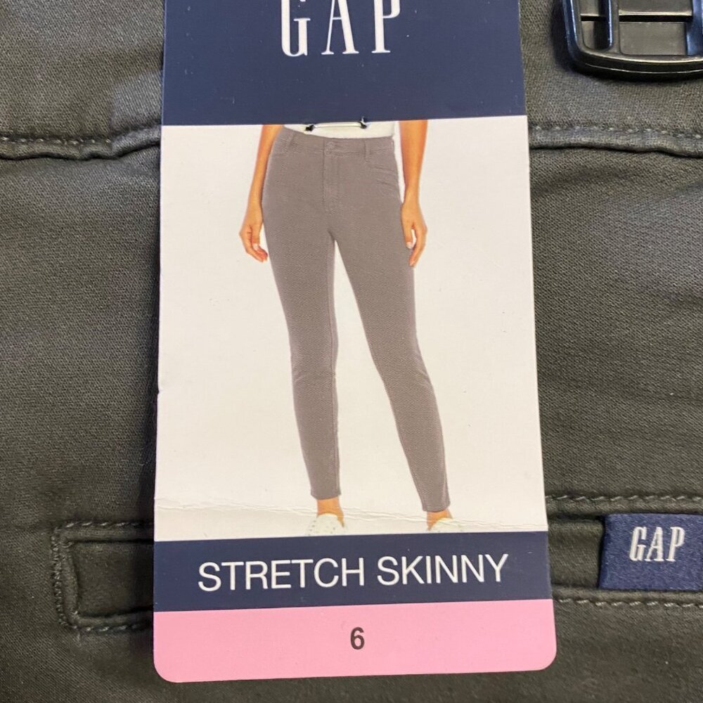 GAP‎ LADIES STRETCH SKINNY PANT SZ 6 NEW WITH TAG